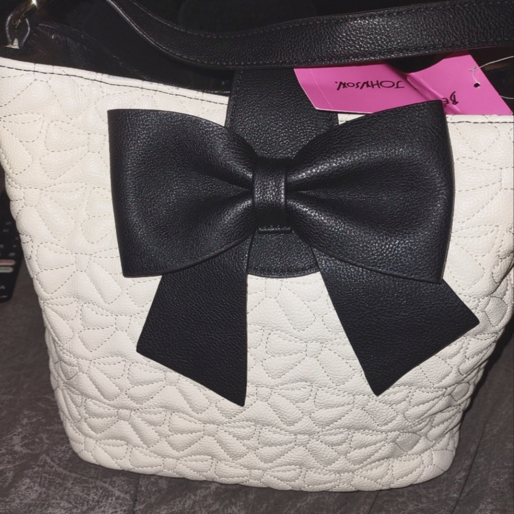 Betsey Johnson shoulder purse, brand new with tags.